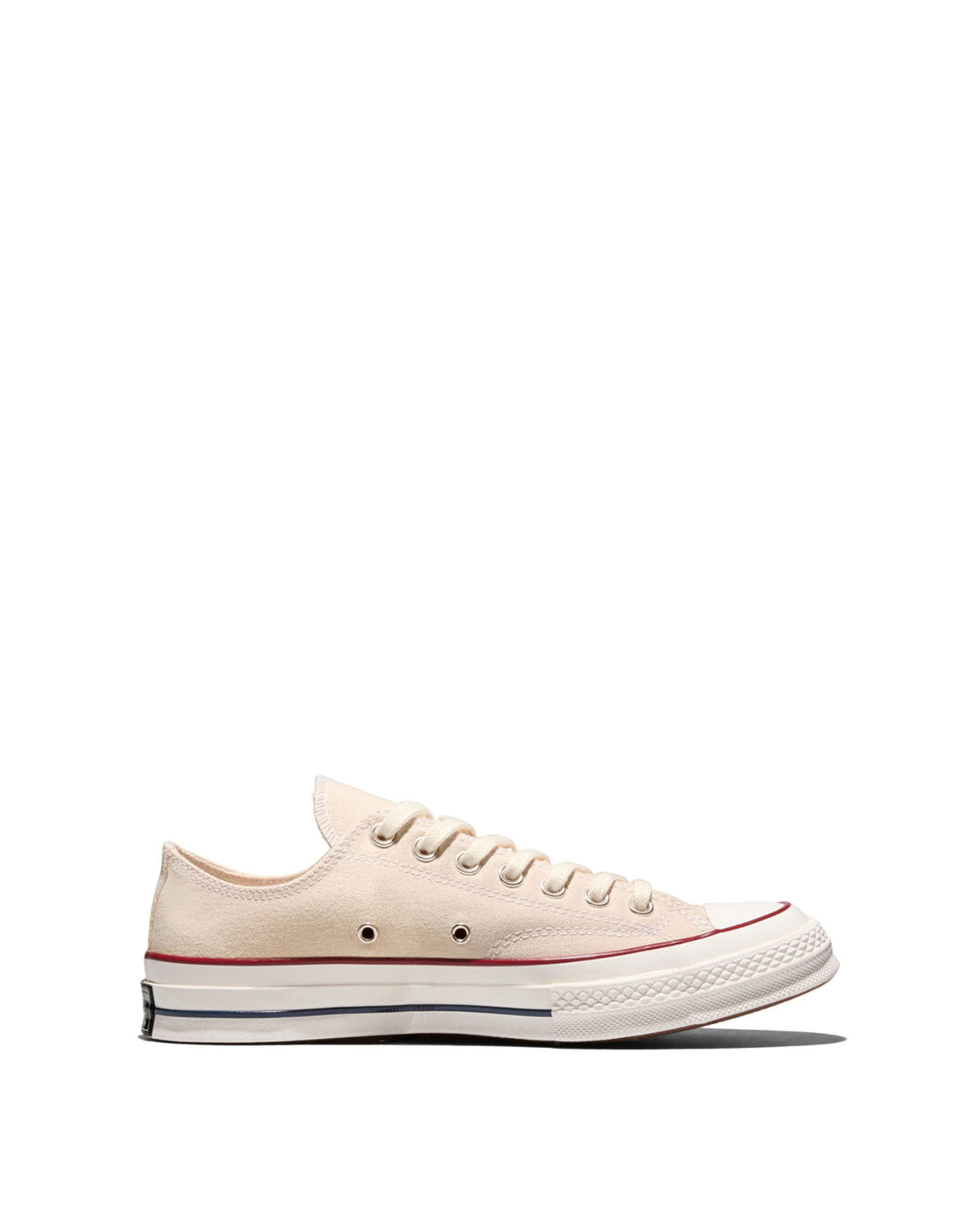 Converse Chuck 70 Canvas Unisex Low Top Shoe Parchment/ Garnet/ Egret