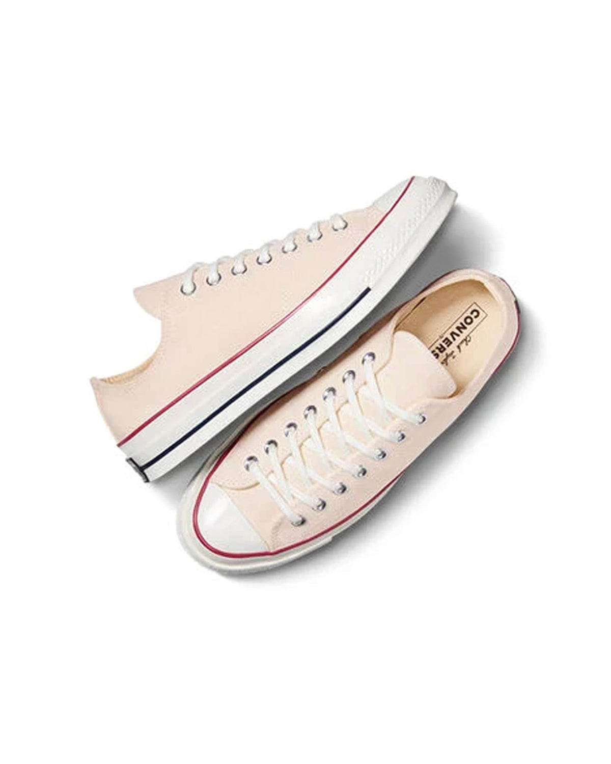 Converse Chuck 70 Canvas Unisex Low Top Shoe Parchment/ Garnet/ Egret