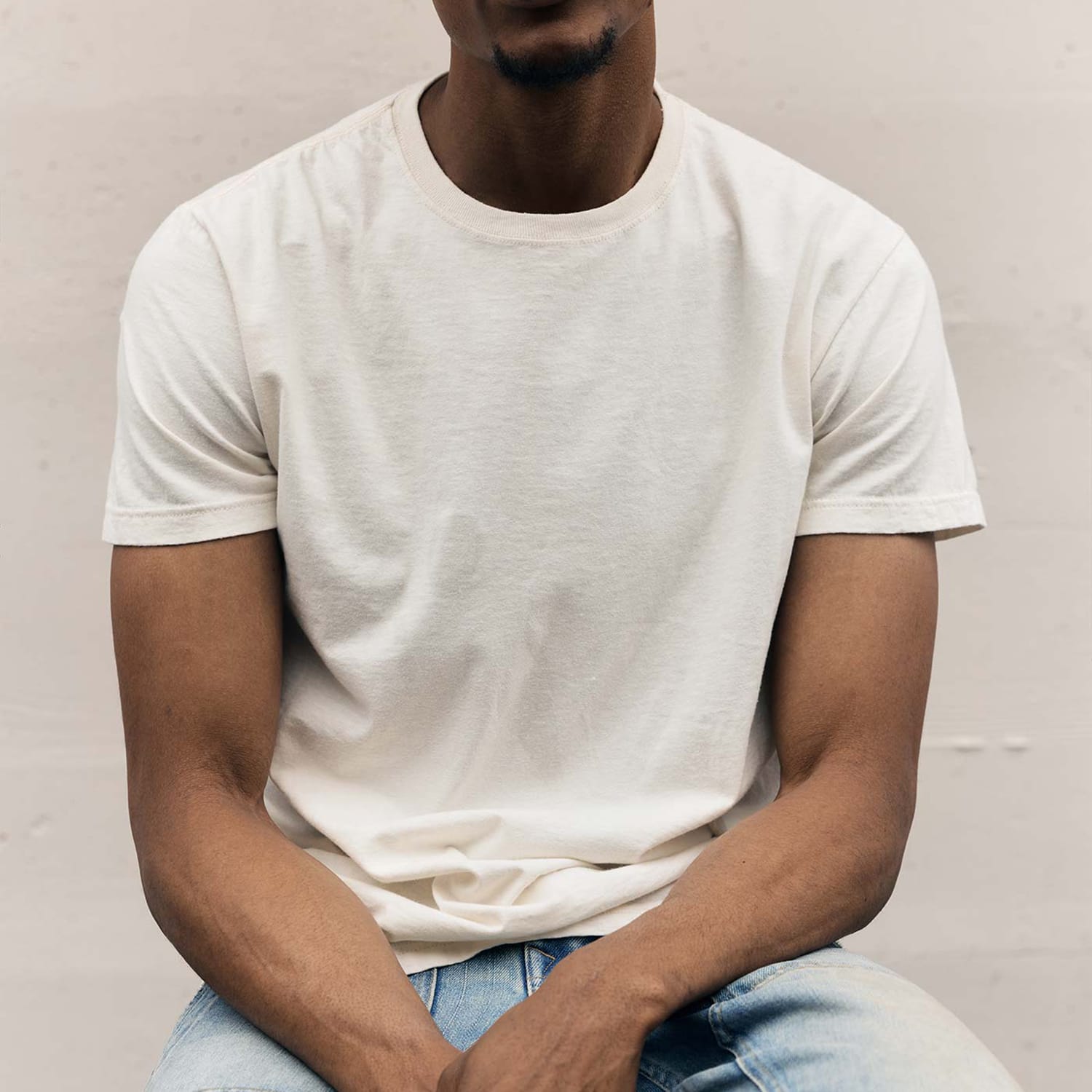 Imogene + Willie Cotton Project Tee Vintage White