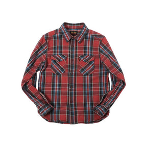 UES Heavy Flannel Shirt Red