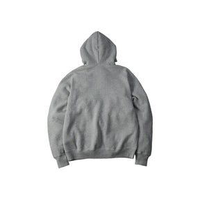 The Flat Head FN-SWP-301 Fleece-Lined Sweatshirt Hoodie Grey