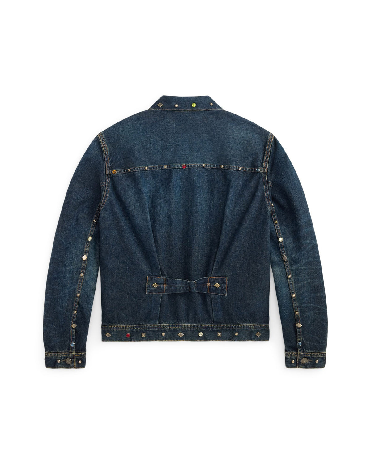 RRL Ridgewood Studded Denim Trucker Jacket
