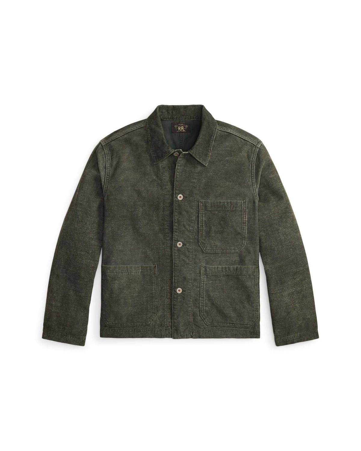RRL Corduroy Shirt Jacket Vintage Grey