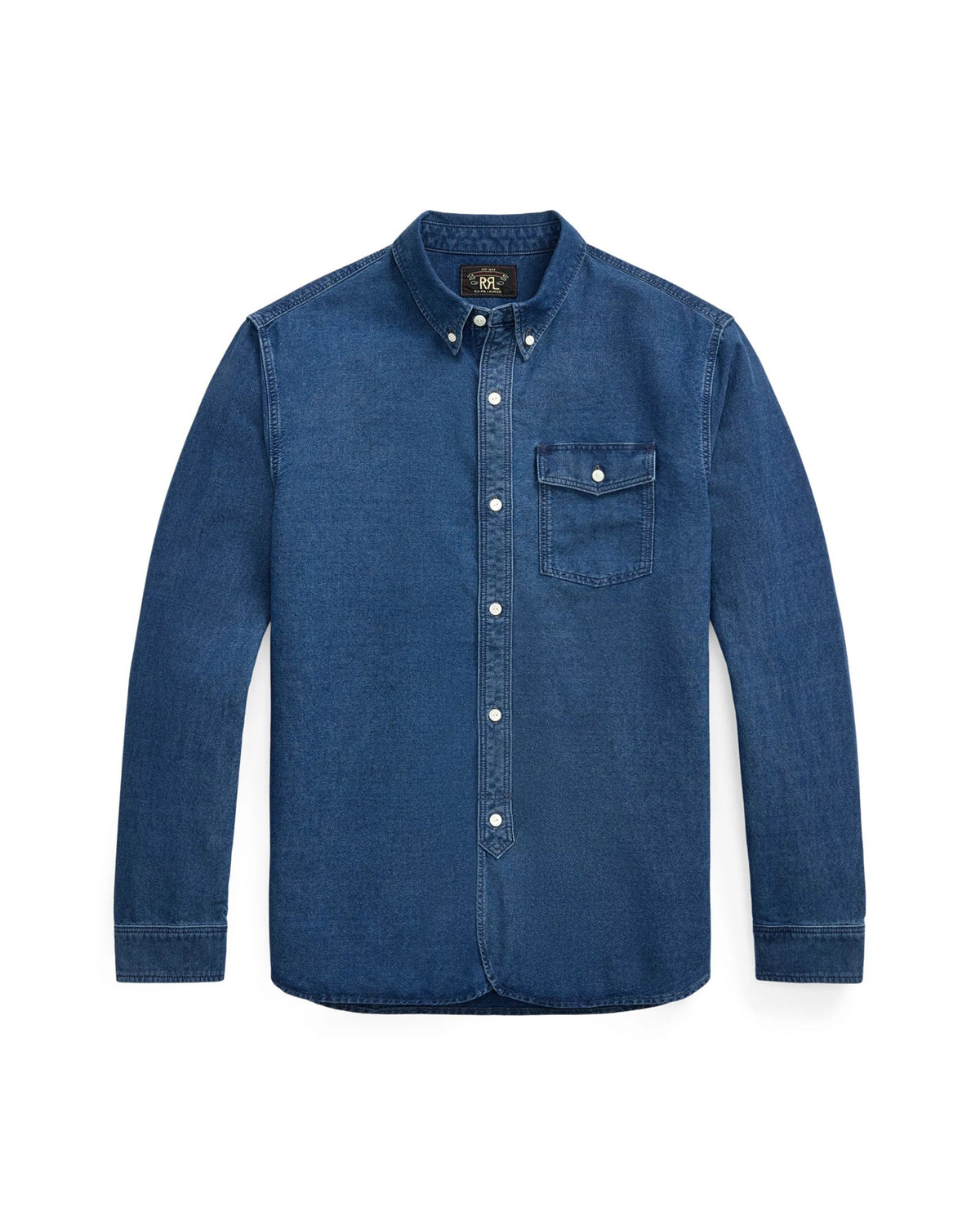 RRL Indigo Oxford Workshirt