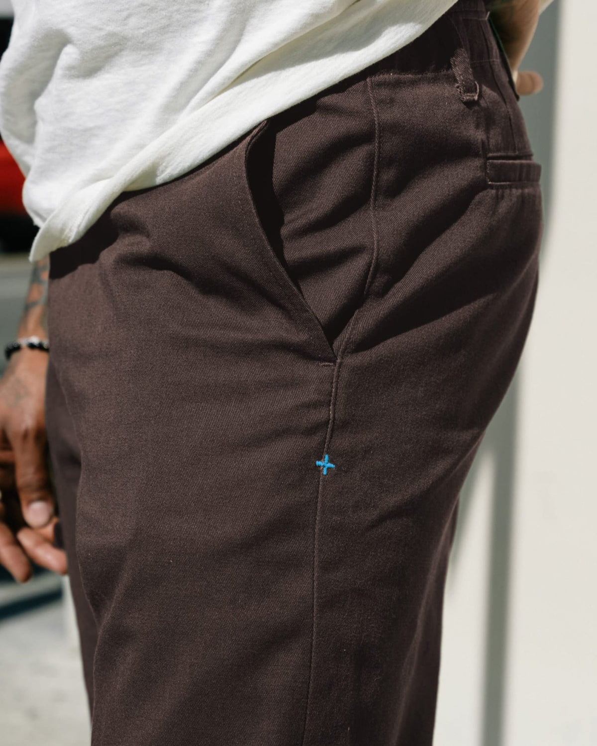 Imogene + Willie Oceanside Pant in Brown