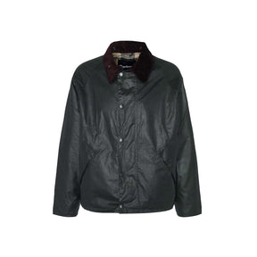 Barbour OS Transport Wax Jacket Sage