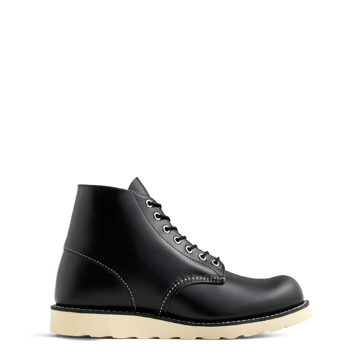 Red Wing Heritage 8165 6-Inch Round Toe Boot Black Chrome