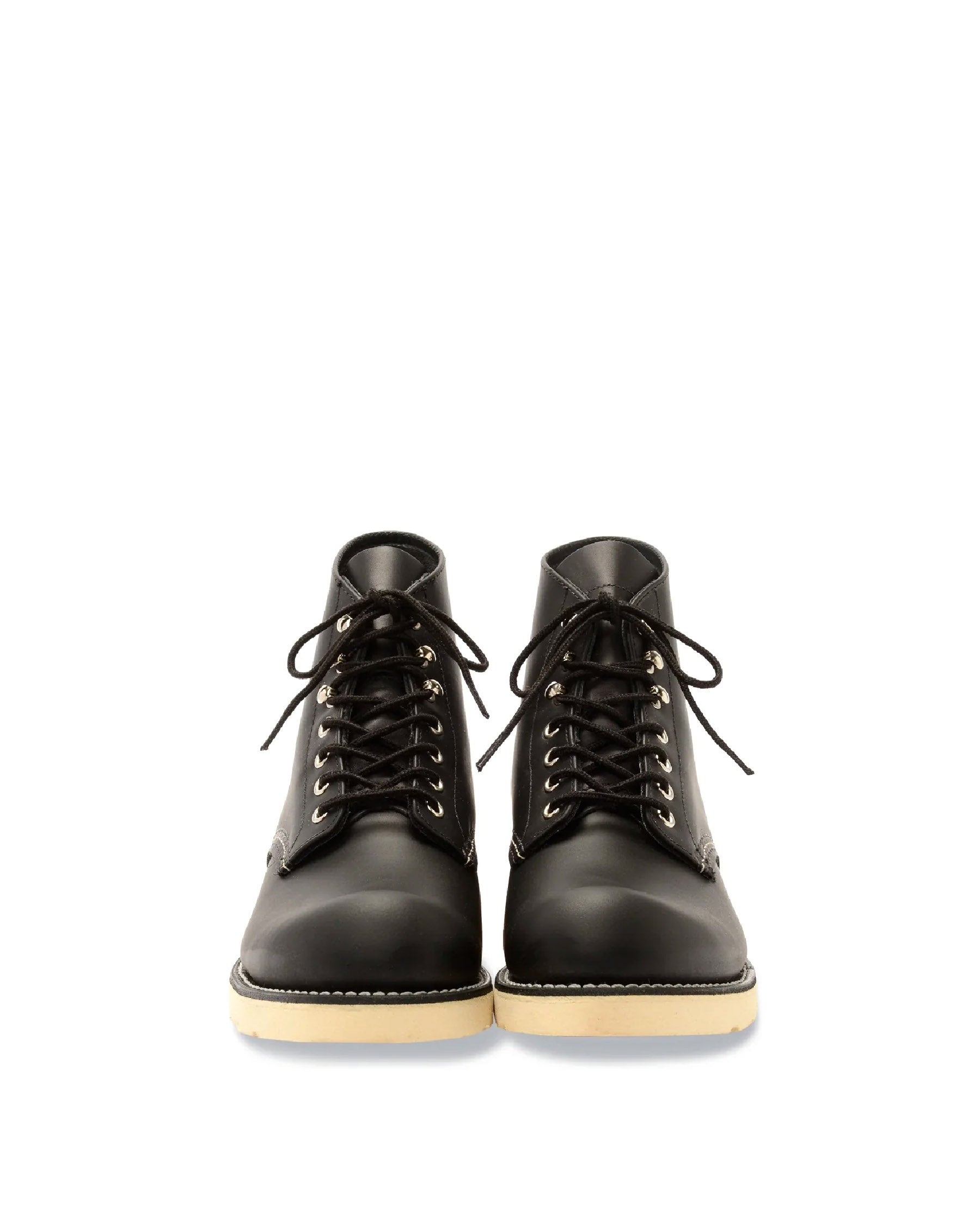 Red Wing Heritage 8165 6-Inch Round Toe Boot Black Chrome
