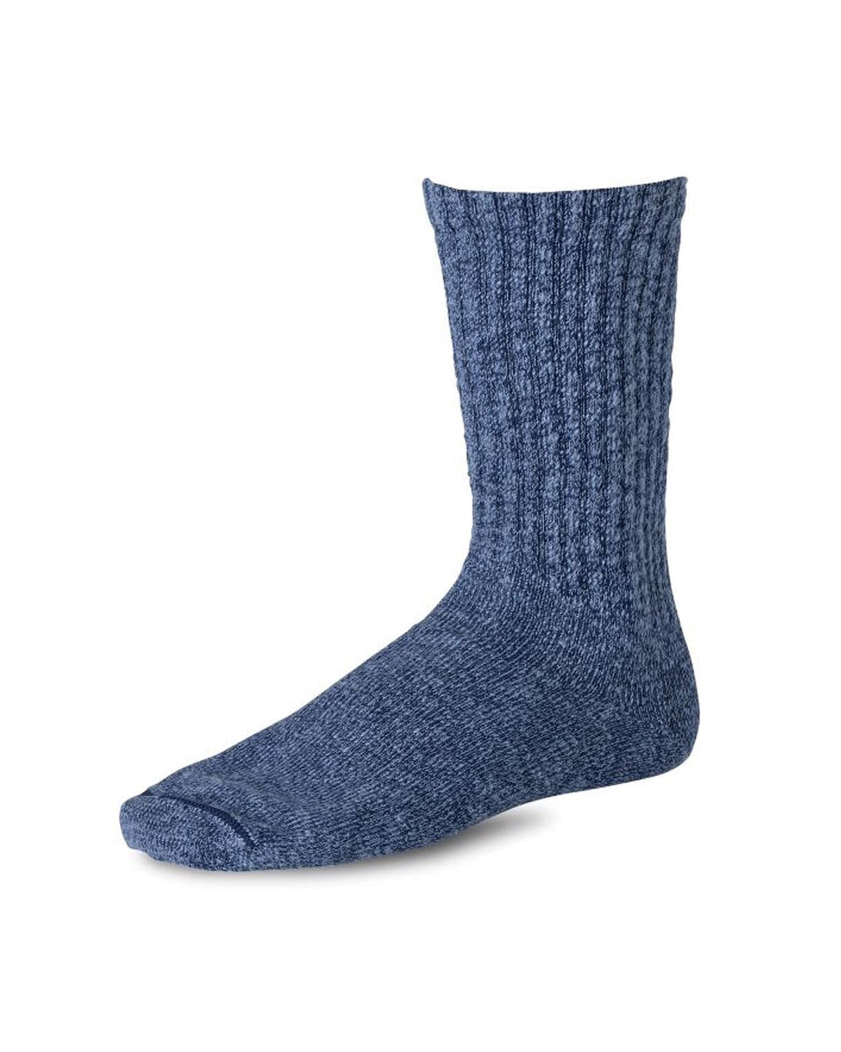 Red Wing Heritage Cotton Ragg Overdyed Tonal Sock Navy