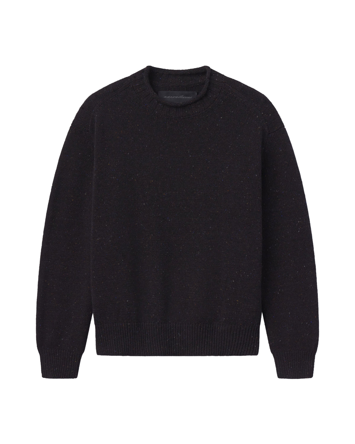 Aaron Levine New York Rollneck Sweater Espresso