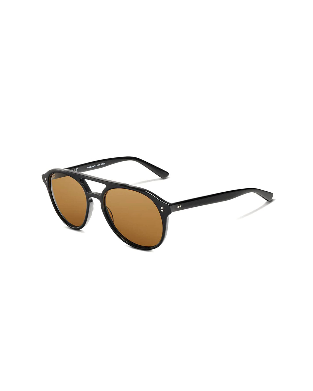 SALT. Rockwood Black | Polarized Glass Deep Brown Lens