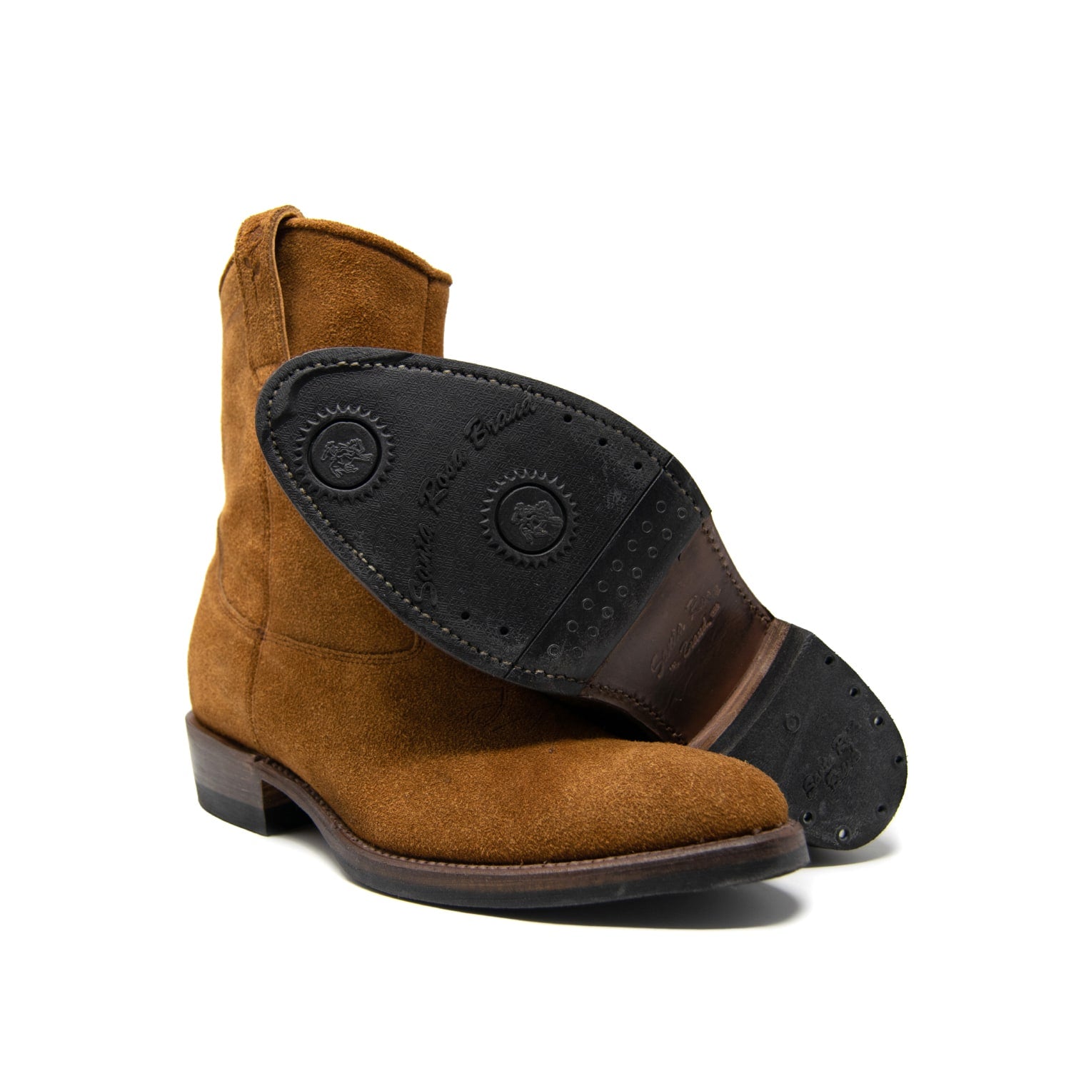 Santa Rosa x Snake Oil Provisions Heartbreaker Boot Tobacco Suede