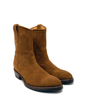Santa Rosa x Snake Oil Provisions Heartbreaker Boot Tobacco Suede