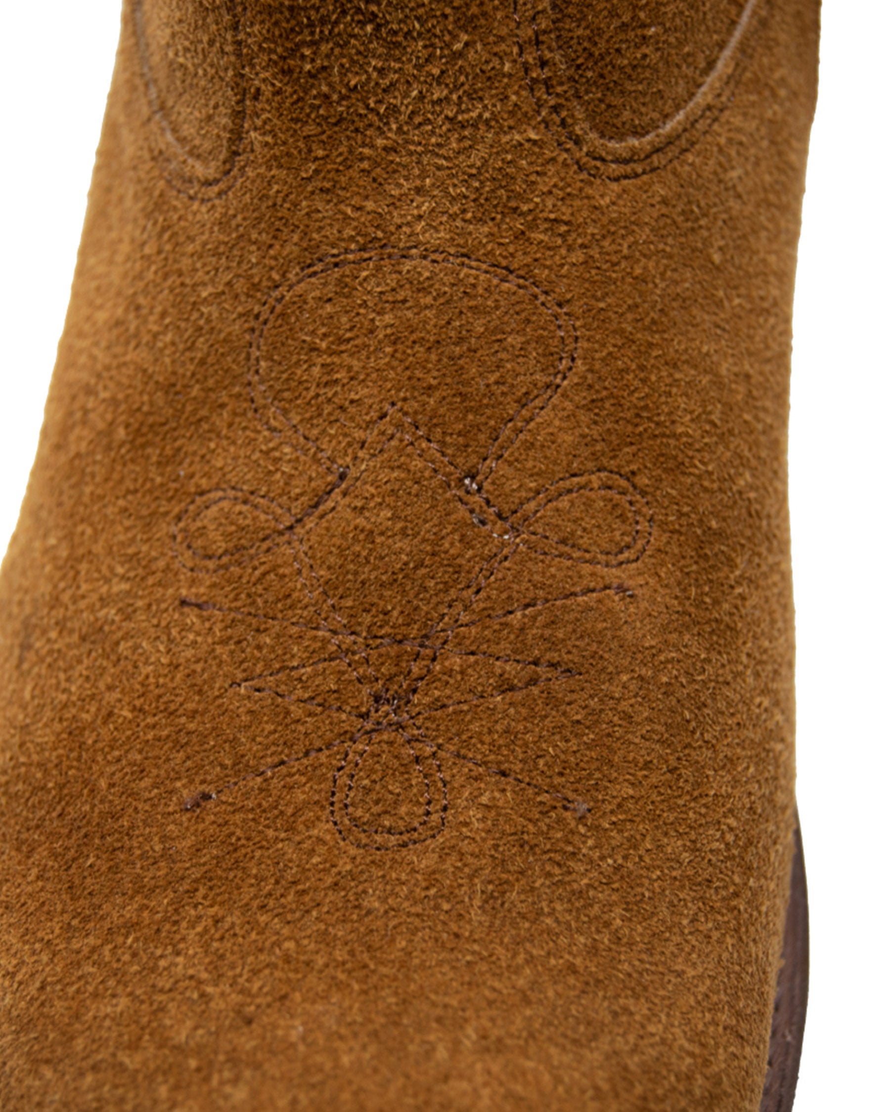 Santa Rosa x Snake Oil Provisions Heartbreaker Boot Tobacco Suede