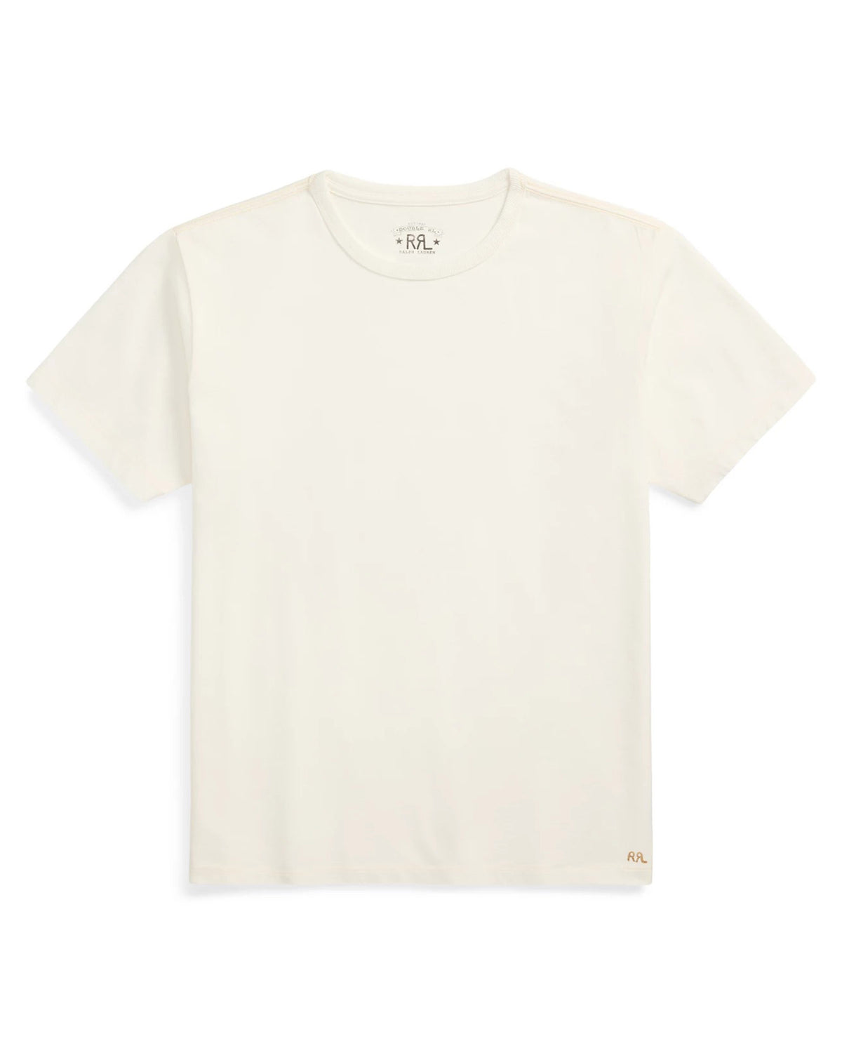 RRL Relaxed Fit Heavyweight Jersey T-Shirt Warm White