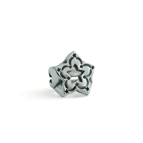 Mt. Hill Sterling Silver Signet Ring "Star"