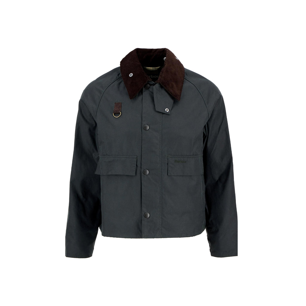 ジャケット・アウター BARBOUR SPEY JACKET WAX SAGE size M Barbour Spey Wax Jacket Sage