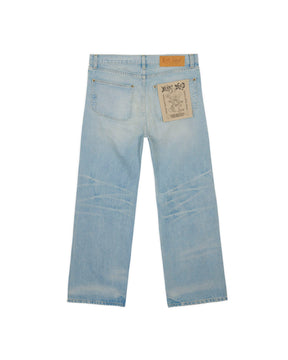Brain Dead Type 00 15oz Selvedge Denim Pant Light Washed Indigo