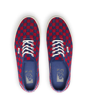 Vans LX Authentic Reissue 44 EK-Punk Check Red/ Blue FINAL SALE