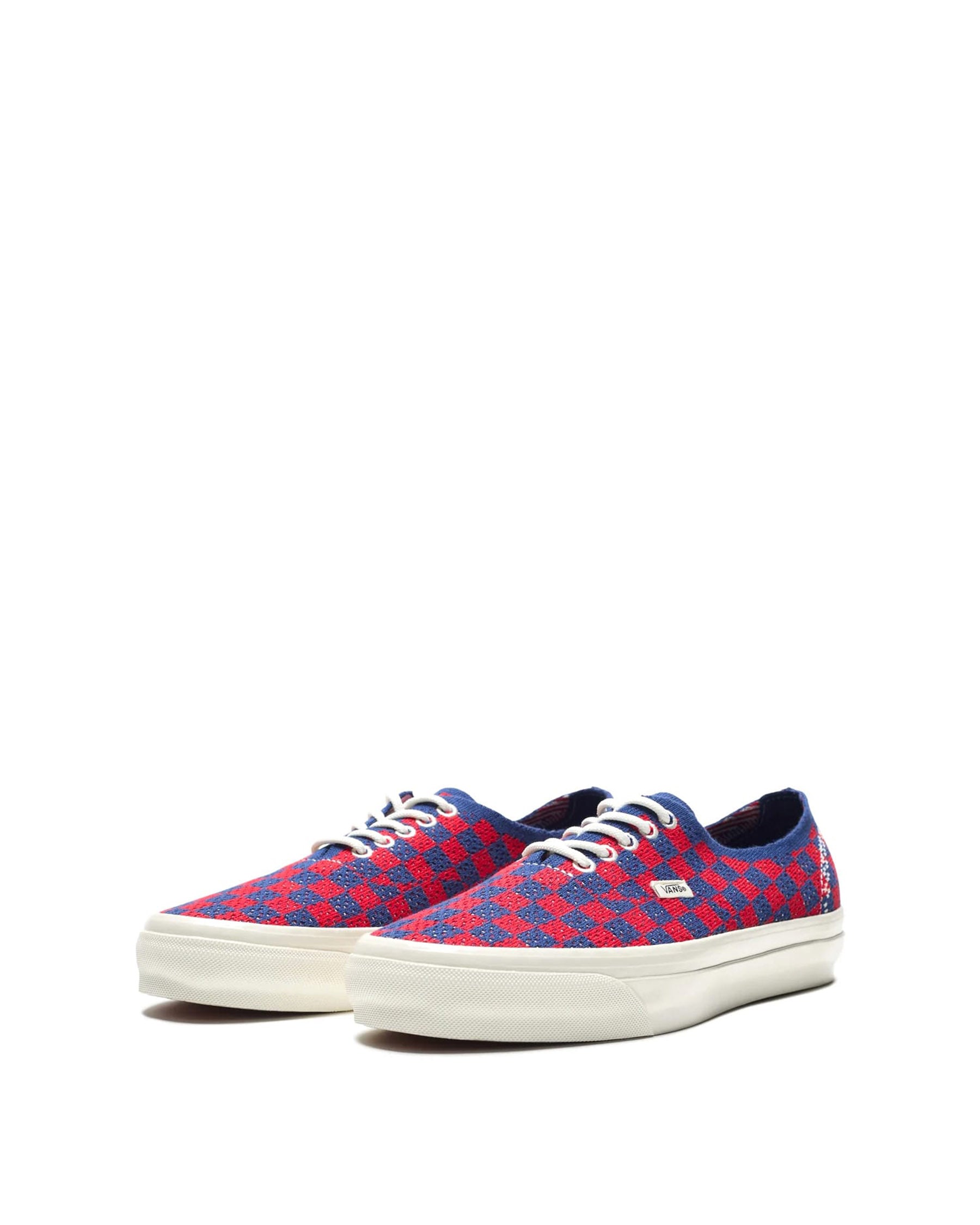 Vans LX Authentic Reissue 44 EK-Punk Check Red/ Blue FINAL SALE