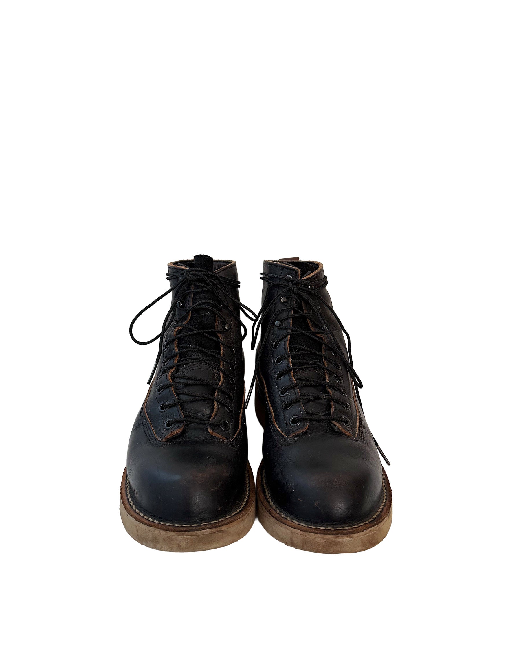 White's Boots x Snake Oil Provisions Big Shooter Black Chromexcel PRE-OWNED/ FINAL SALE