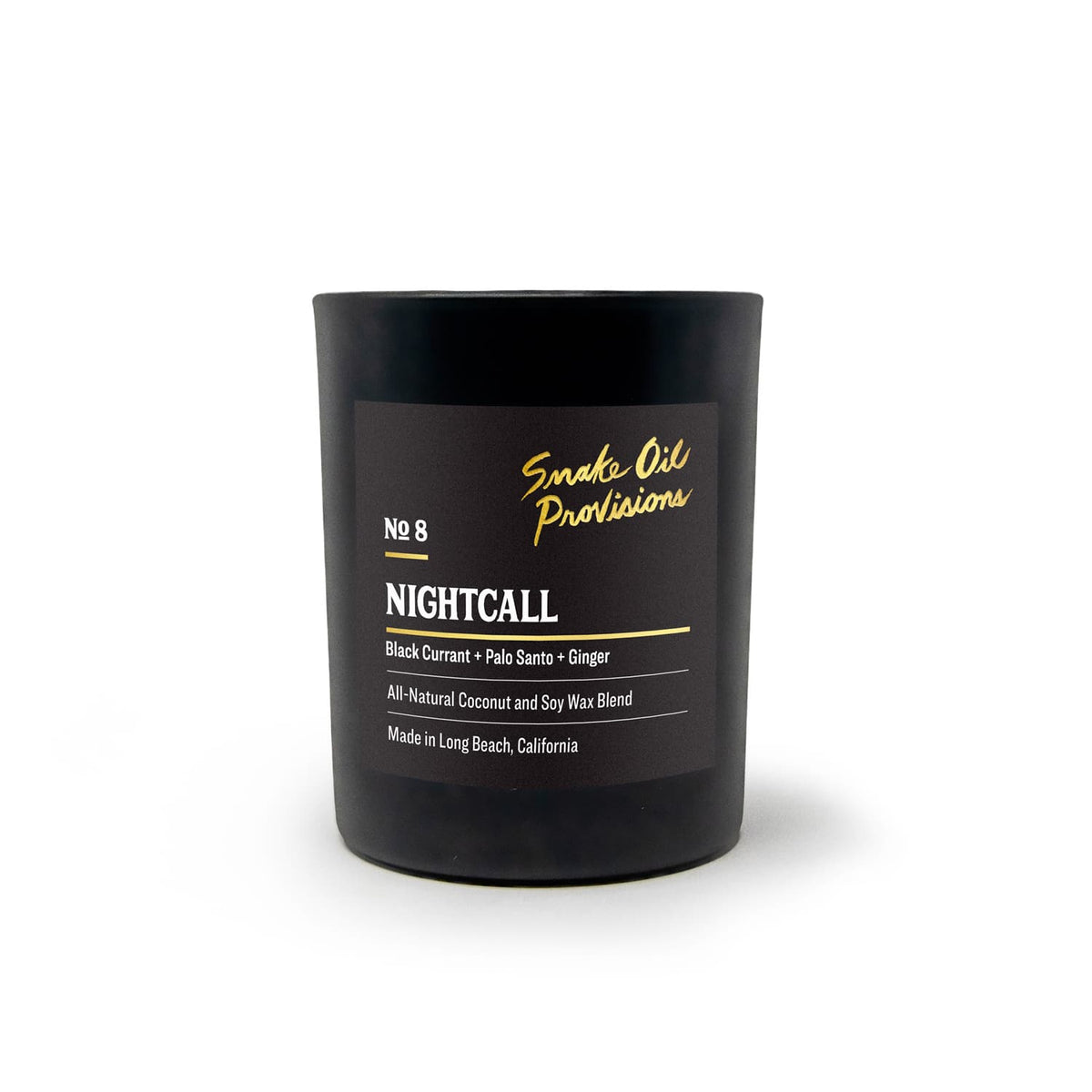 Snake Oil Provisions Nightcall — 7.2 oz Hand Poured Candle