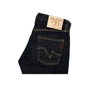 Iron Heart IH-777S-21 21oz Super Slim Tapered Jean Indigo