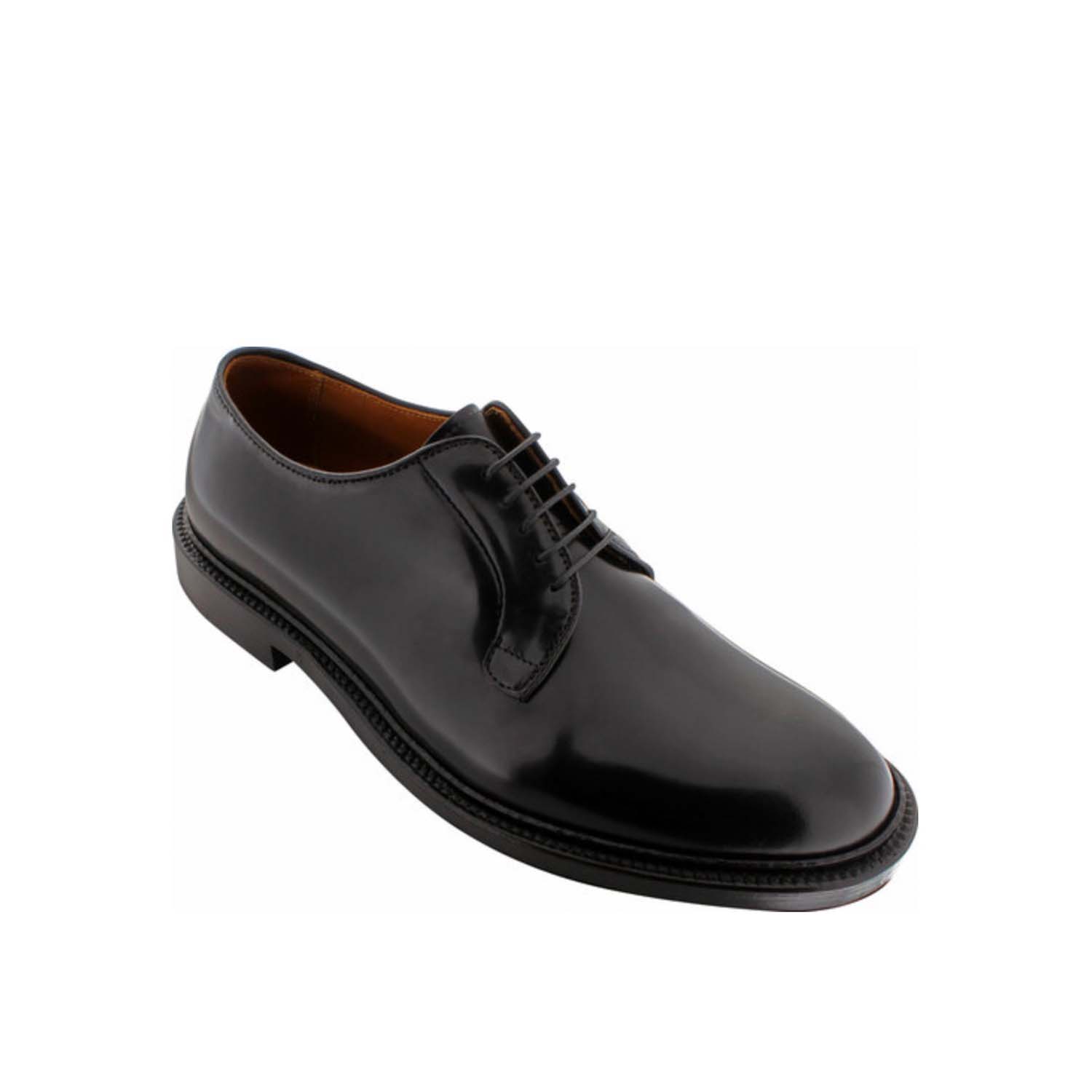 Alden 9901 Plain Toe Blucher Black Shell Cordovan