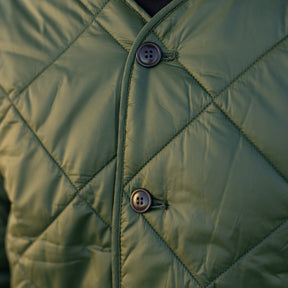 Barbour Liddesdale Cardigan Quilted Jacket Sage