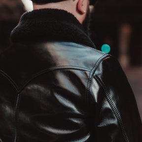 Y'2 Leather x Snake Oil Provisions Horsehide N-1 Rider Jacket Black PRE-ORDER DEPOSIT
