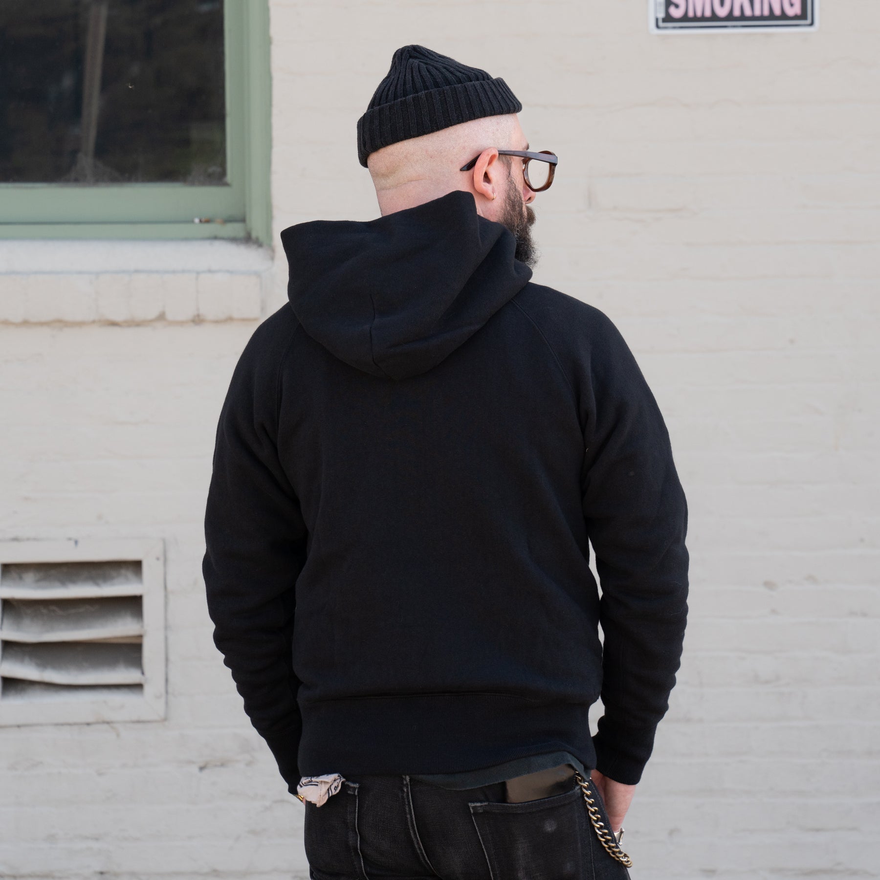UES Hooded Sweatshirt Black