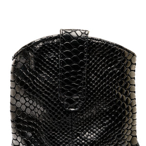 Santa Rosa Brand x Snake Oil Provisions Heartbreaker Boot Black Snake