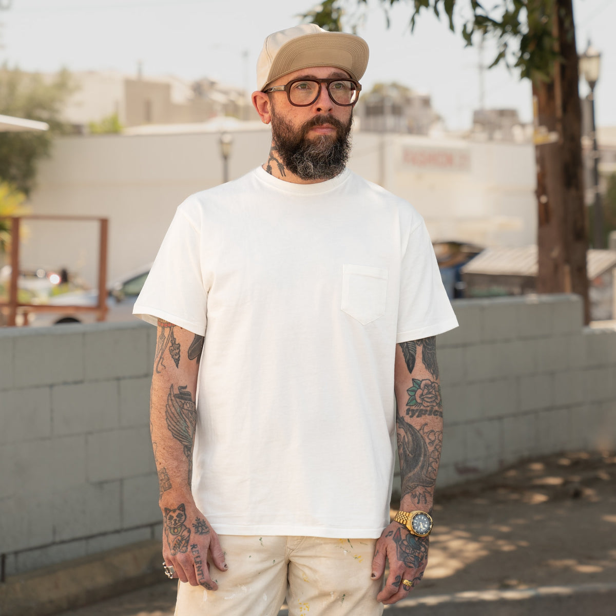 トップス POCKET & CREW 2PACK LS T-SHIRTS WHITE Classic Pocket T-shirt - White | Levi's® US