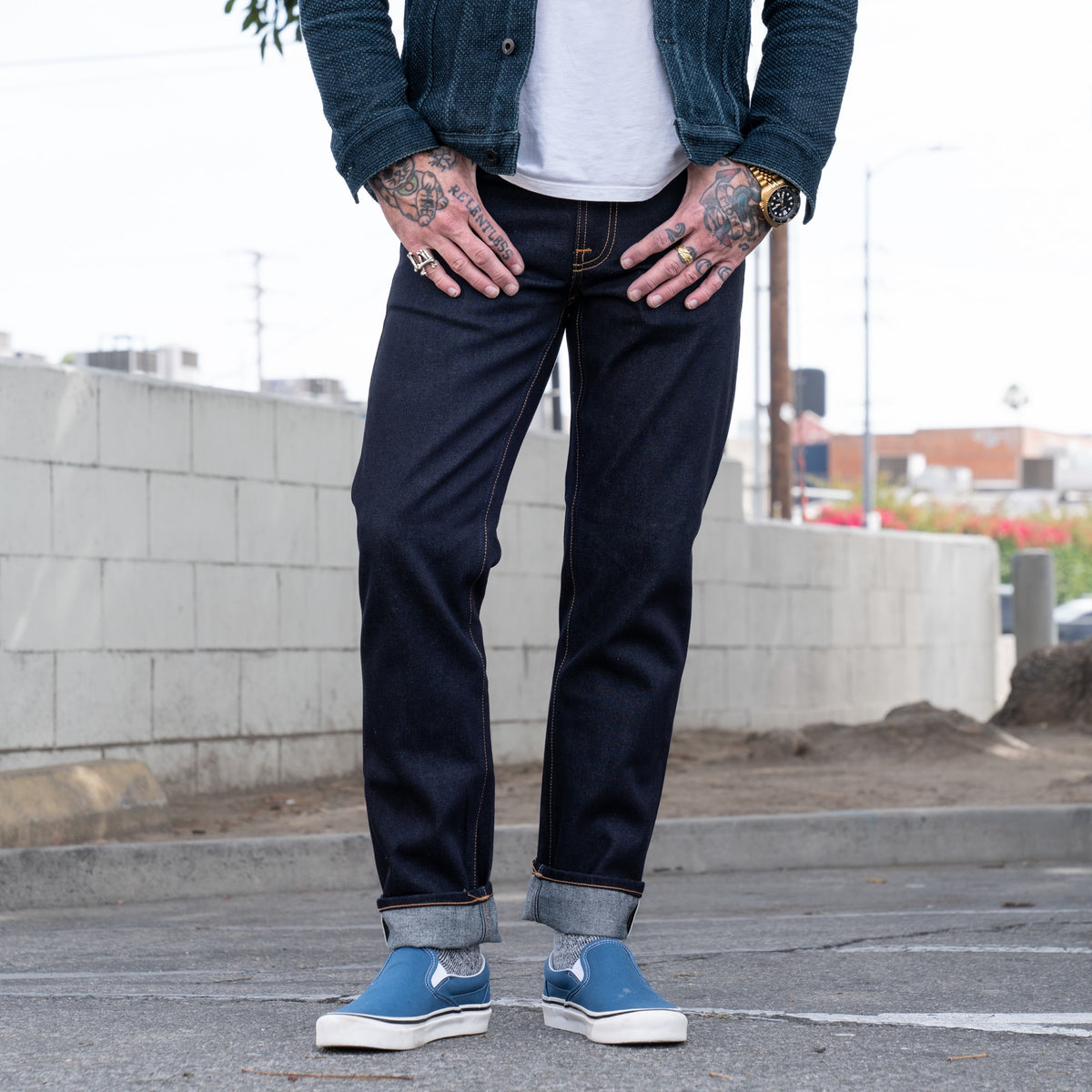 Nudie Jeans Gritty Jackson Dry Selvedge