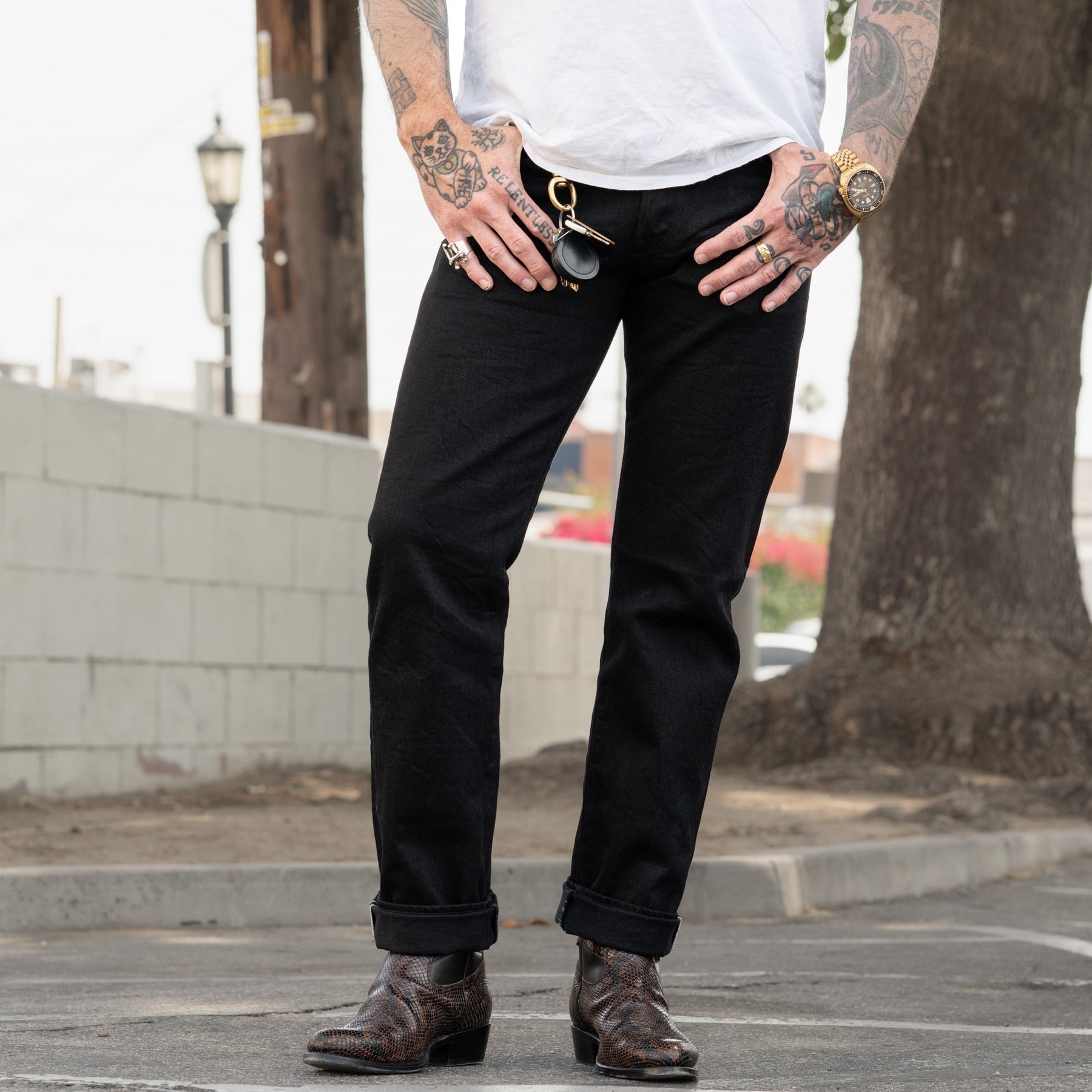 Stevenson Overall Co. La Jolla 727 Jean Black