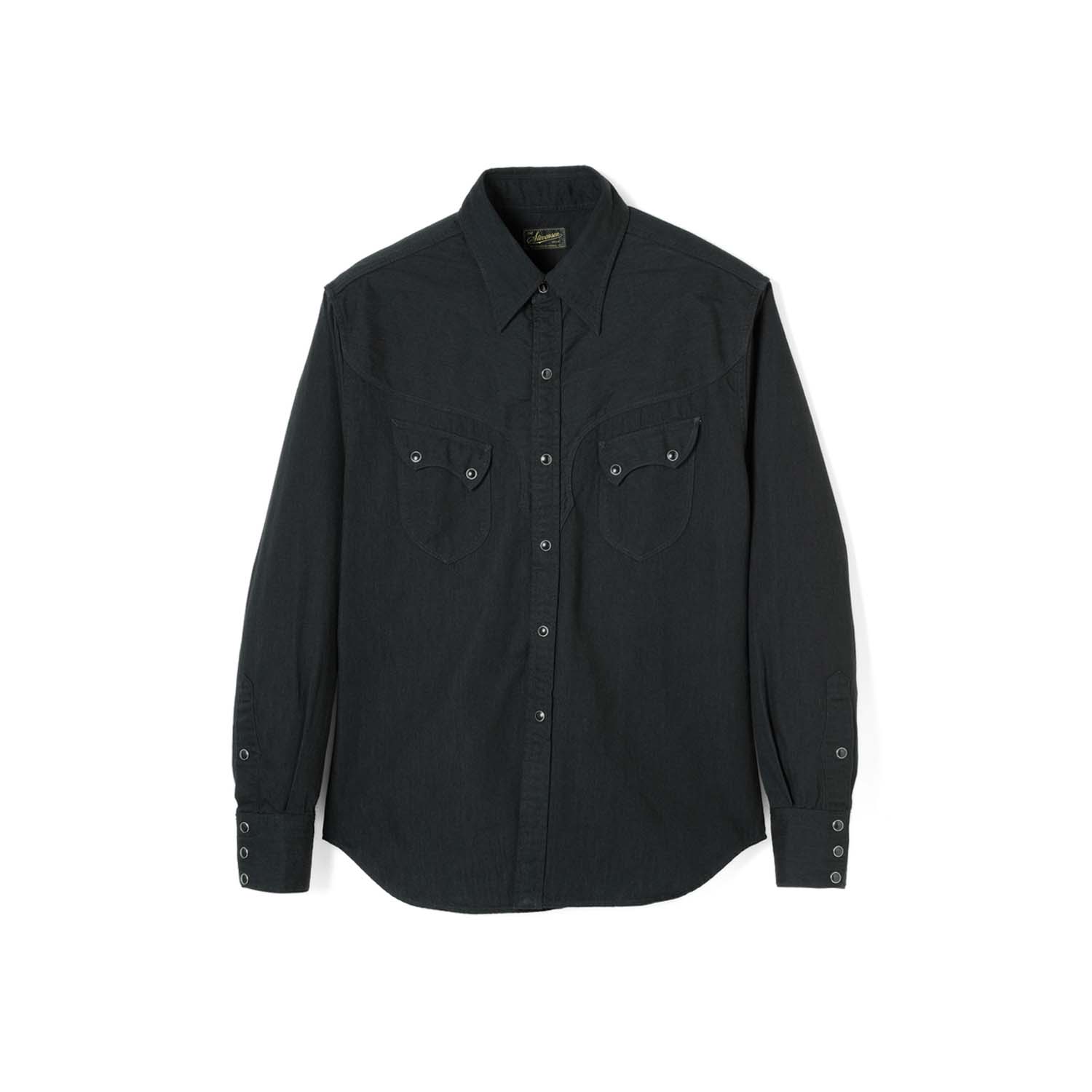Stevenson Overall Co. Cody Western Shirt Black