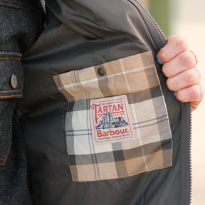 Barbour Harpen Padded Gilet Asphalt