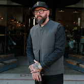 Barbour Harpen Padded Gilet Asphalt