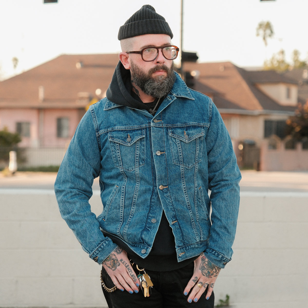 3sixteen Type 3s Denim Jacket Washed 101x