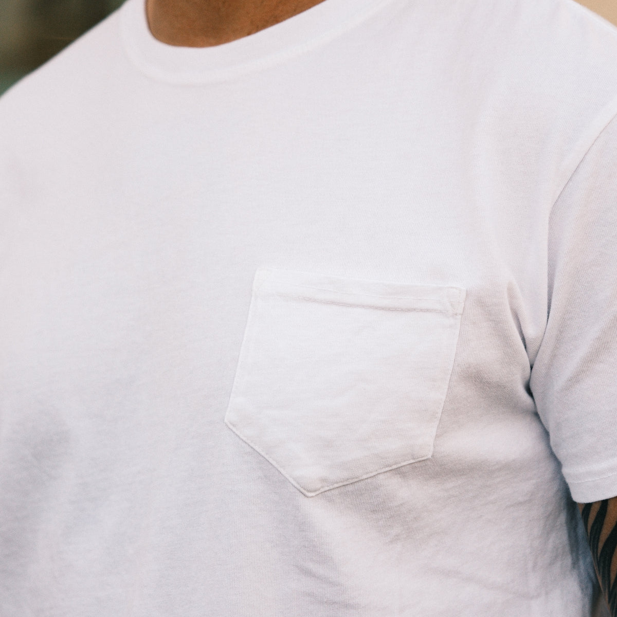 SOP Pocket Tee White