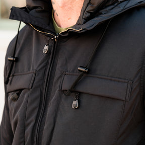 Iron Heart IHJ-102-BLK Primaloft Street Parka Black