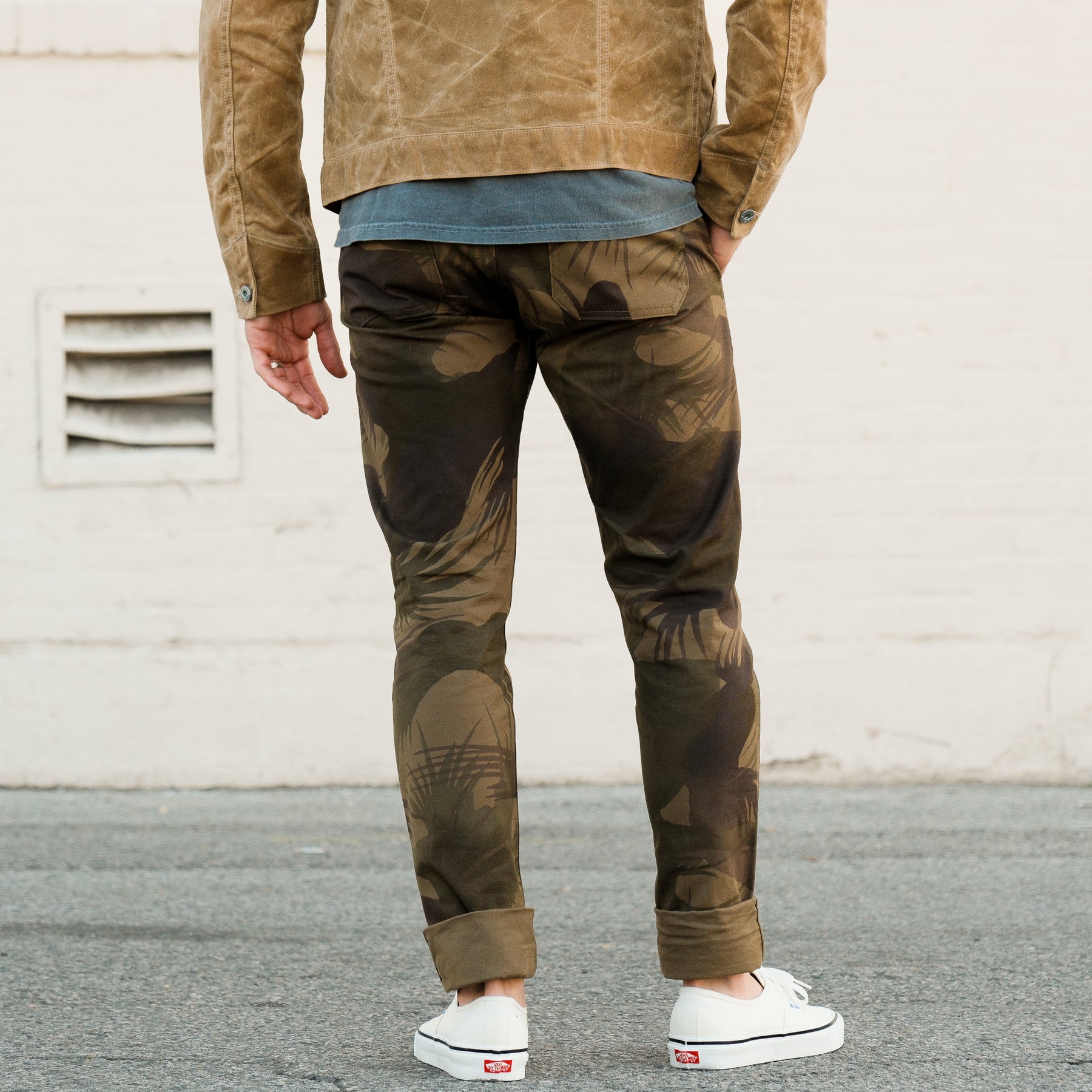 Rogue Territory Boarder Pants Olive Palm Camo