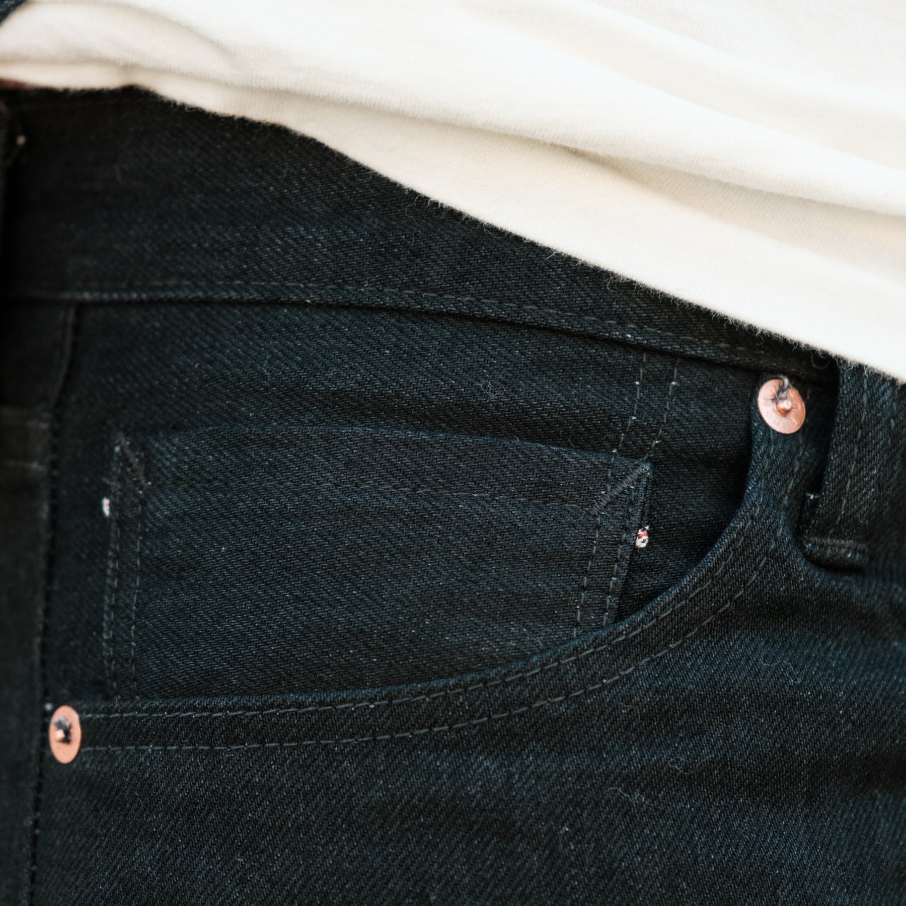 Black Flat Head The Straight Jeans Tapered