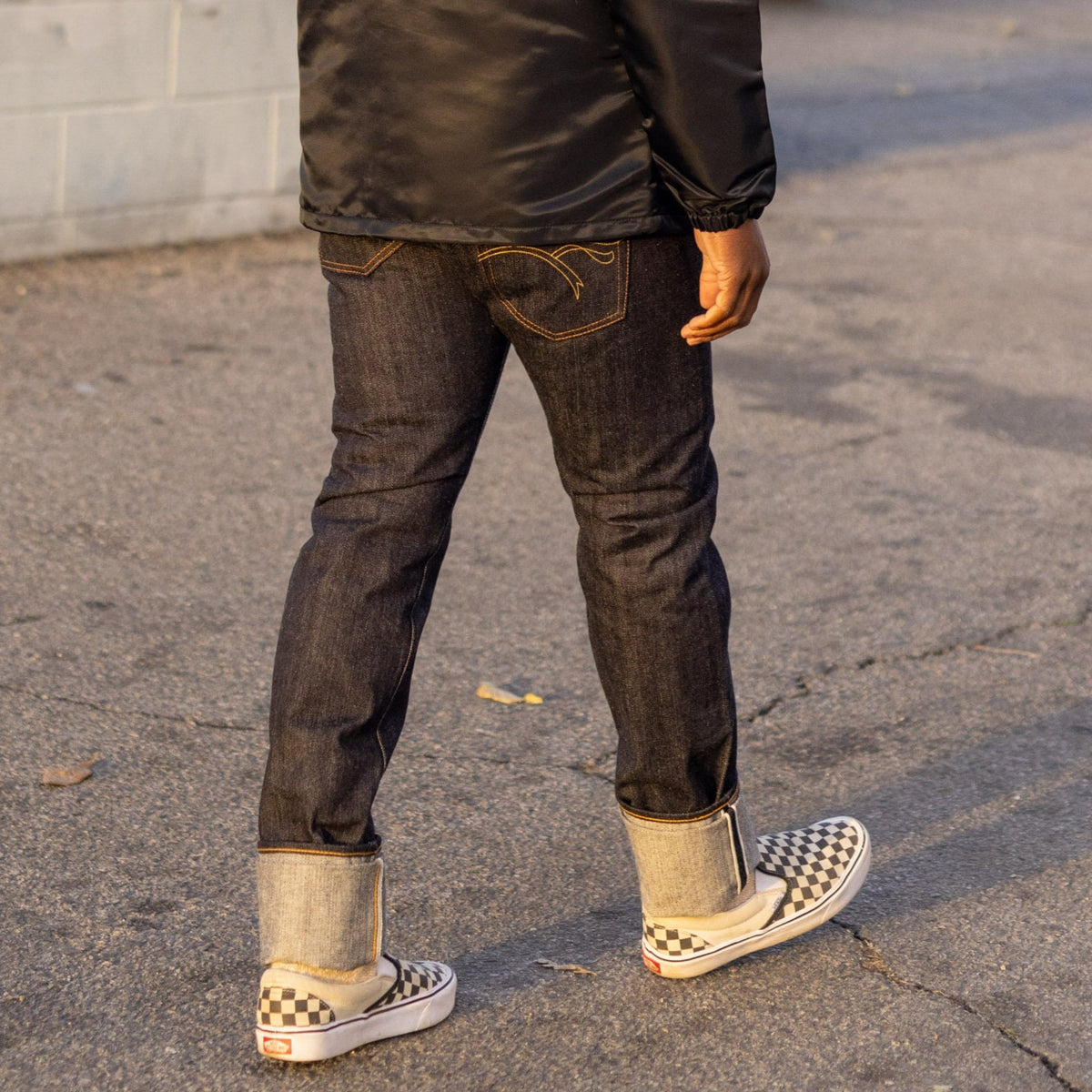 The Flat Head 14.5oz FN-3002N1 Slim Taper Indigo FINAL SALE
