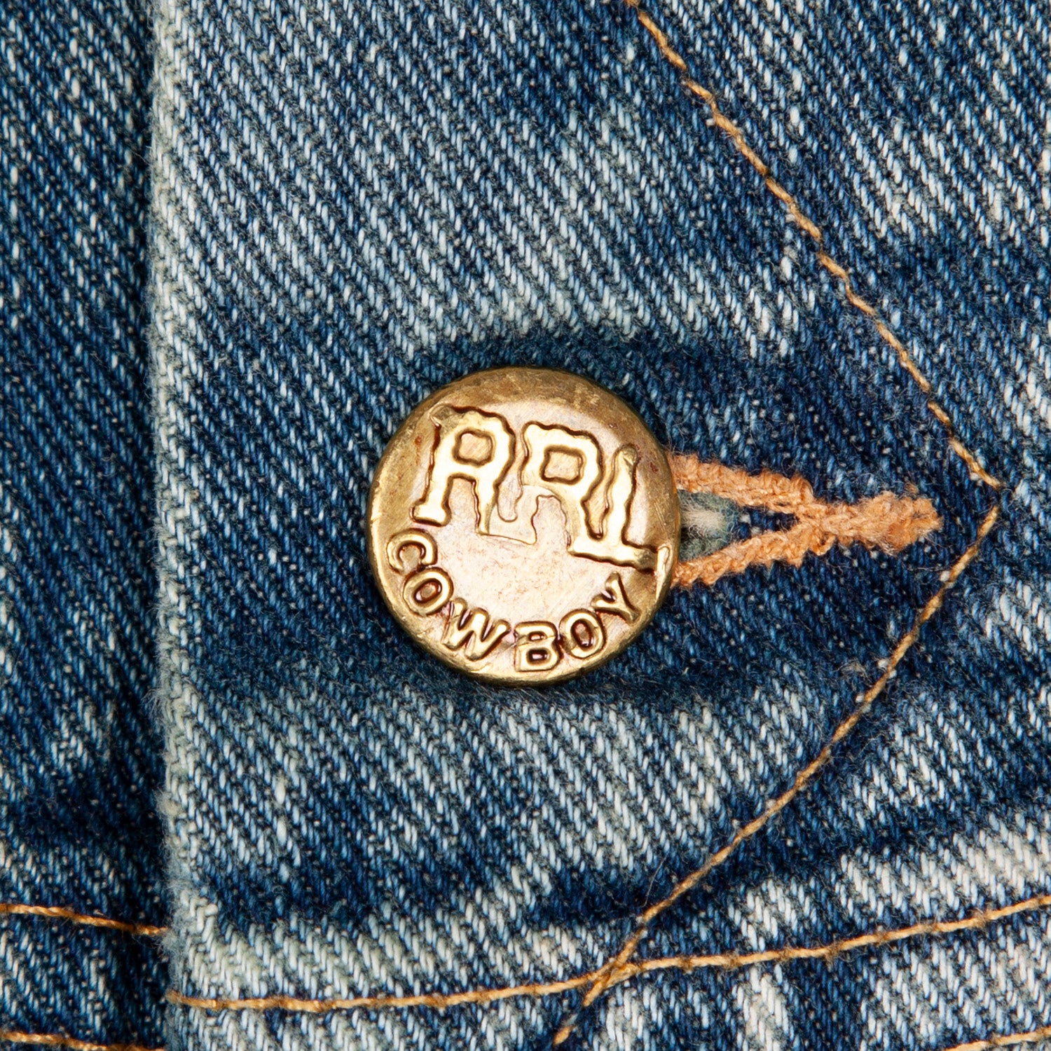 RRL Leeland Indigo Denim Trucker Jacket