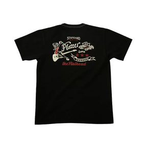 The Flat Head FN-THC-026 T-Shirt Platter Black FINAL SALE
