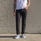 Iron Heart IH-555S-14ii 14oz Selvedge Denim Super Slim Cut Jeans Indigo/ Indigo