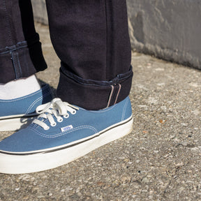 Iron Heart IH-555S-14ii 14oz Selvedge Denim Super Slim Cut Jeans Indigo/ Indigo
