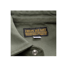 Iron Heart IHSH-235-OLV 13oz Military Serge Western Olive Drab Green