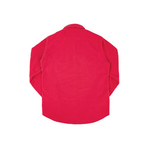 Iron Heart IHSH-287-RED Micro Fleece CPO Shirt Red